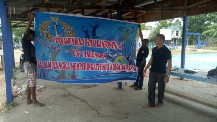 10 Desember, Turnamen Bola Volly Danpos TNI AL CUP I Digelar
